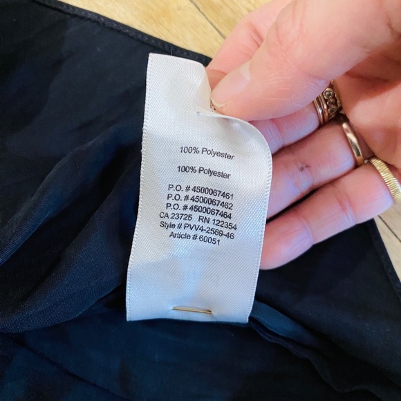 Aritzia Wilfred black tie blouse - Picture 7 of 11